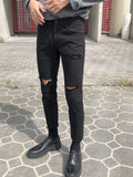 Damage stretch jeans