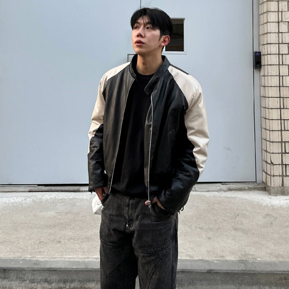 Design leather jacket