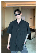 Design tie pocket shirt