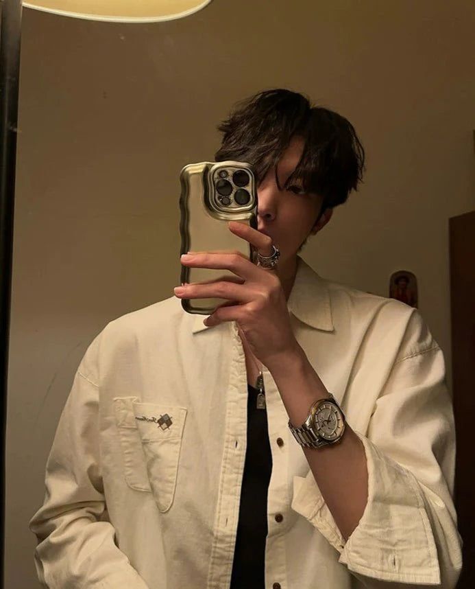 Embroidered lapel jacket