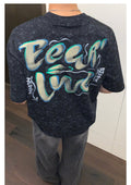 Graffiti print T-shirt