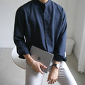 No collar casual shirt