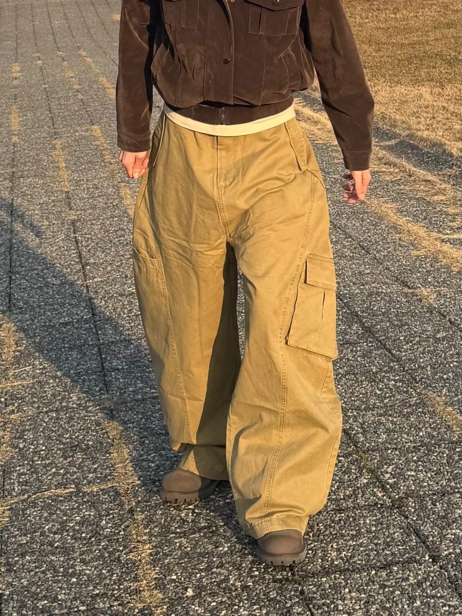 ヘビーツイル カーブワイドカーゴパンツ