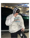 Plaid hoodie