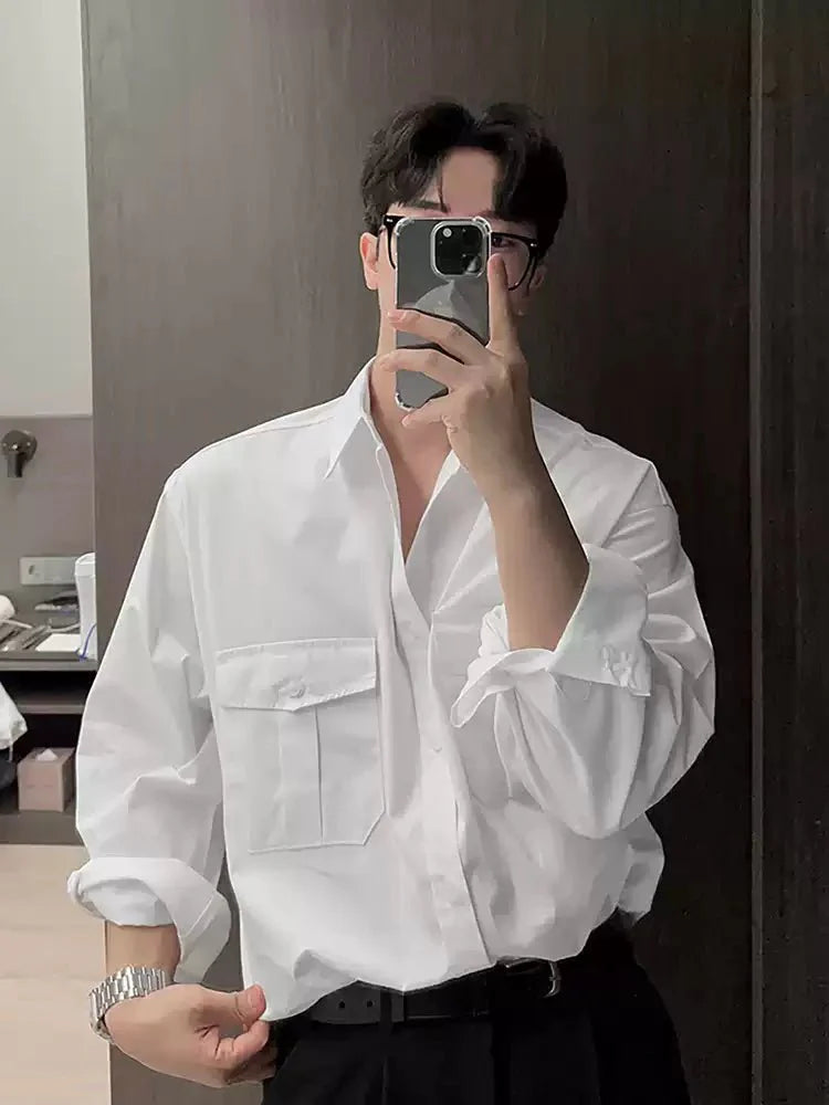Pocket design shirt