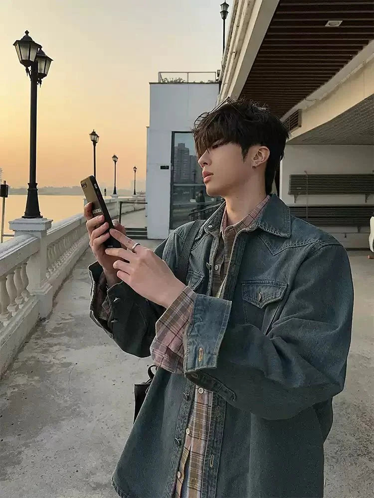 Retro denim jacket