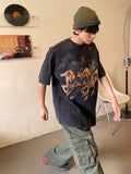 Retro short sleeve T-shirt