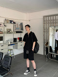 Short sleeve polo T-shirt setup