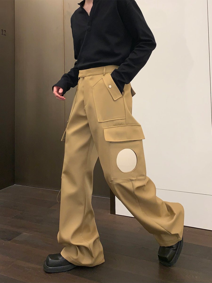Straight cargo pants