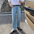 Straight light denim