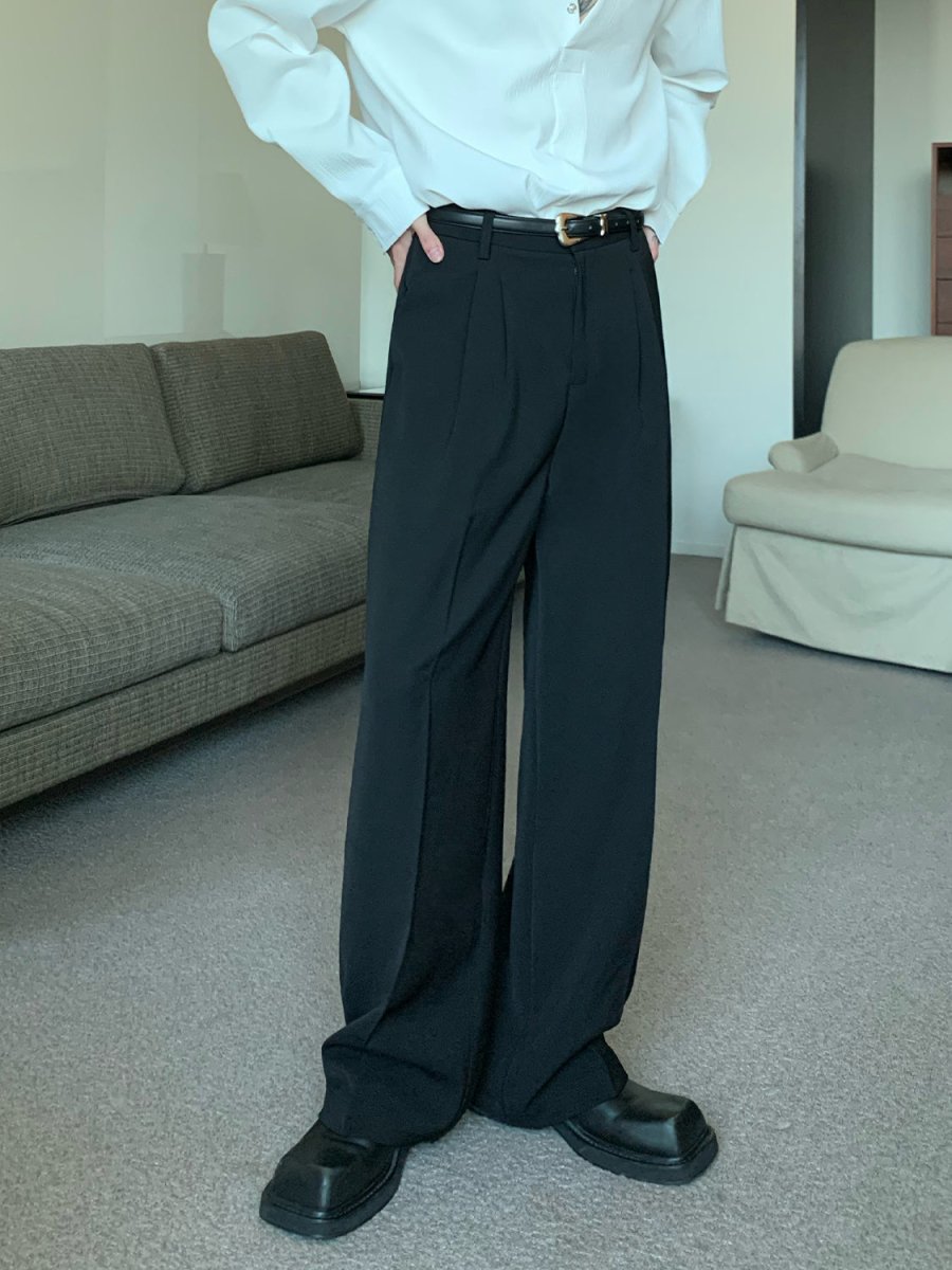 Straight loose pants