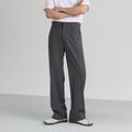 Straight wide leg pants
