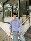 Striped long sleeve shirt