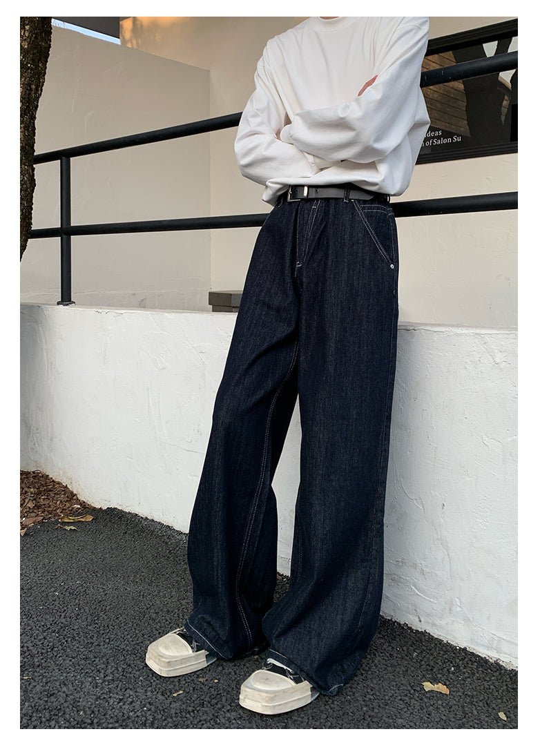 Wide leg jeans